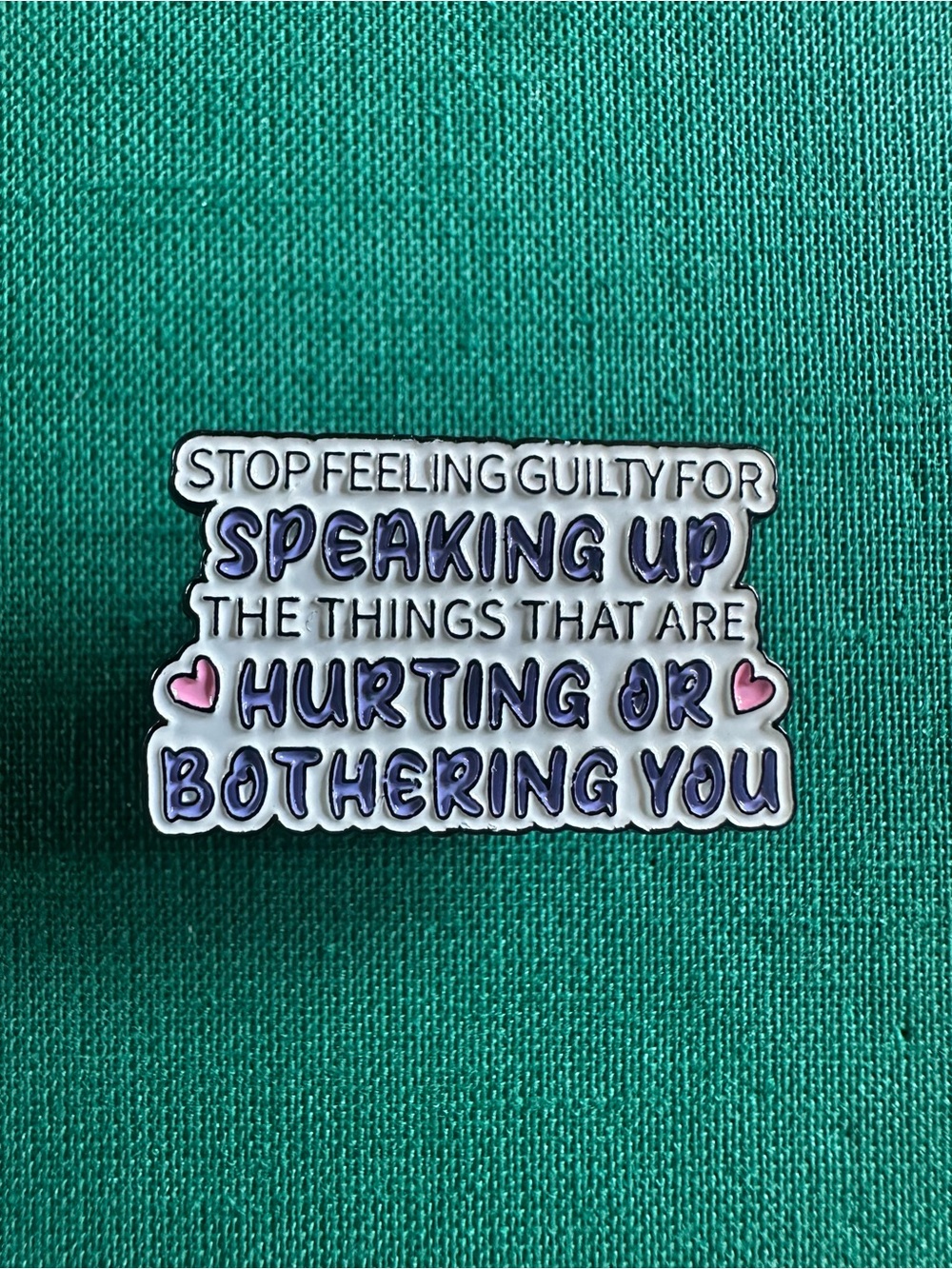 Positive Enamel Pin - Picture 2 of 2